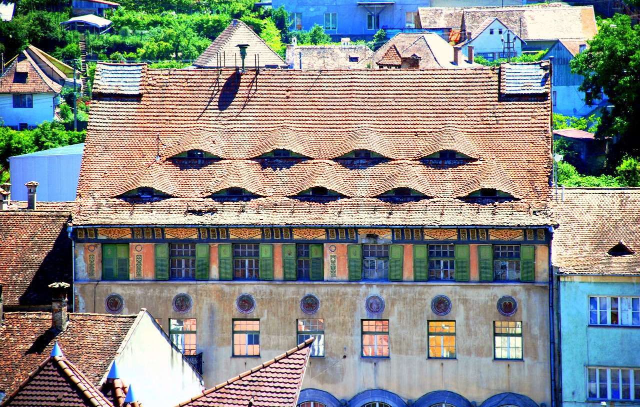 Città di Sibiu in Romania puzzle online