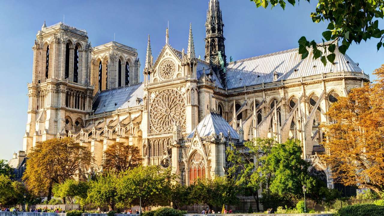 Notre Dame Puzzlespiel online
