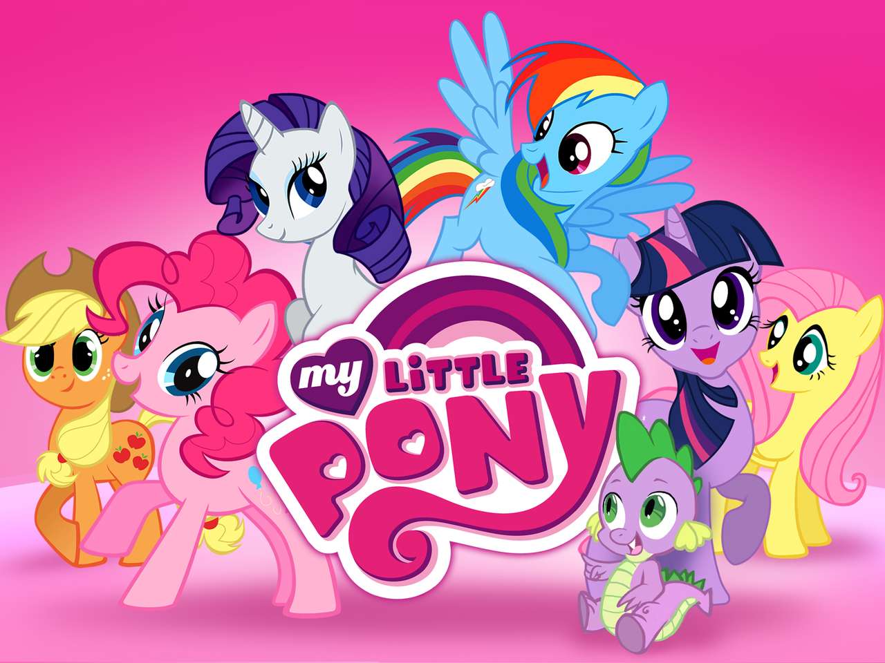My Little Pony: Seznamte se s poníky skládačky online