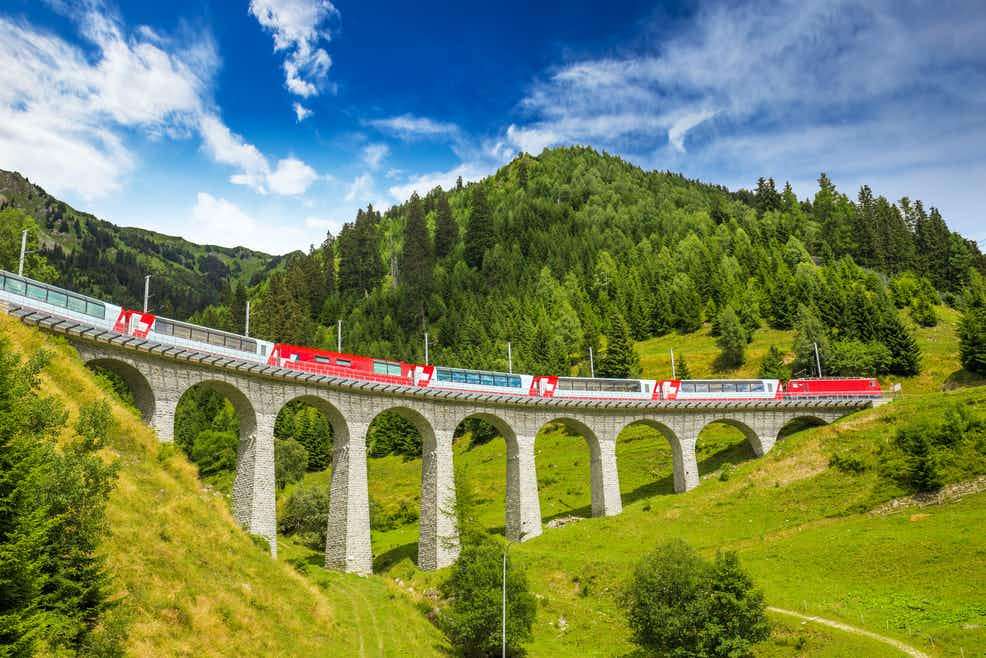 Швейцарський пейзаж. пазл онлайн