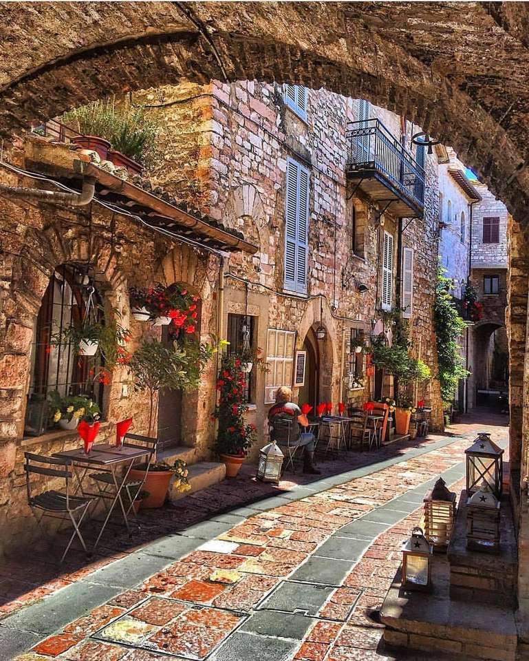 Assisi Úmbria Itália quebra-cabeças online