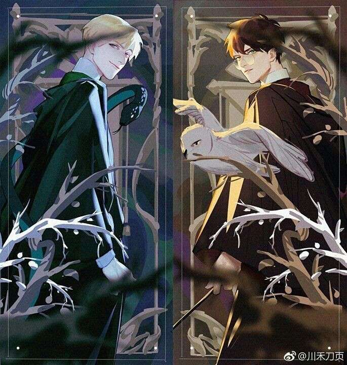Malfoy a Potter online puzzle