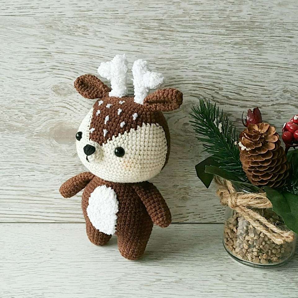 knitted deer jigsaw puzzle online