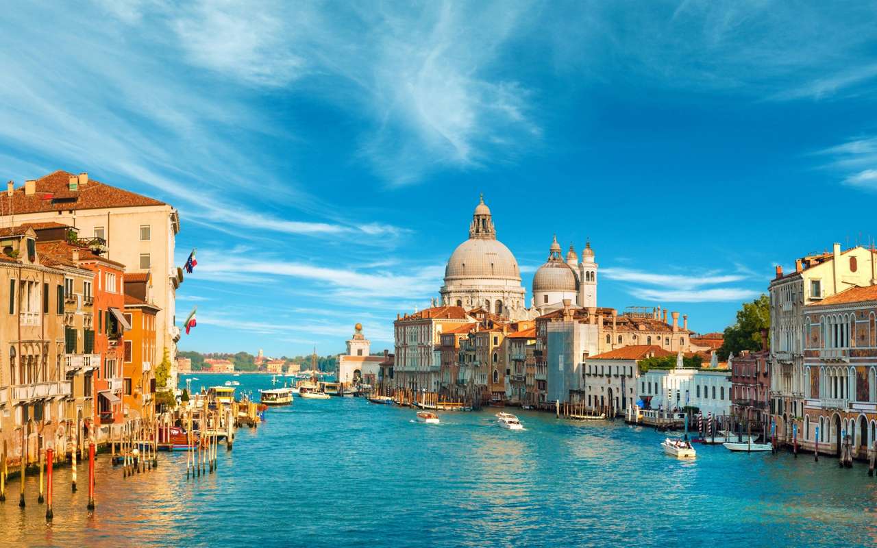 Benátská vodní cesta online puzzle