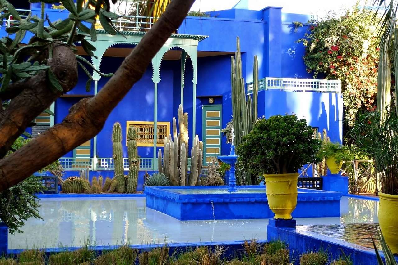 Marrakesh- Kaktuszok, kert kirakós online