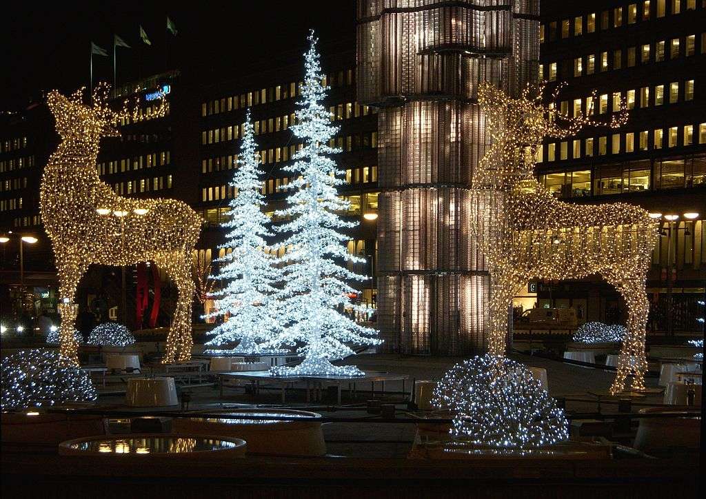 Коледа в Швеция онлайн пъзел