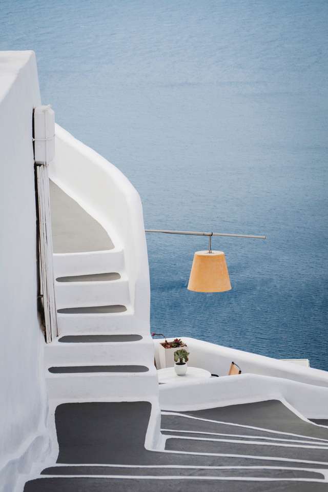 Santorini - Grekland pussel på nätet