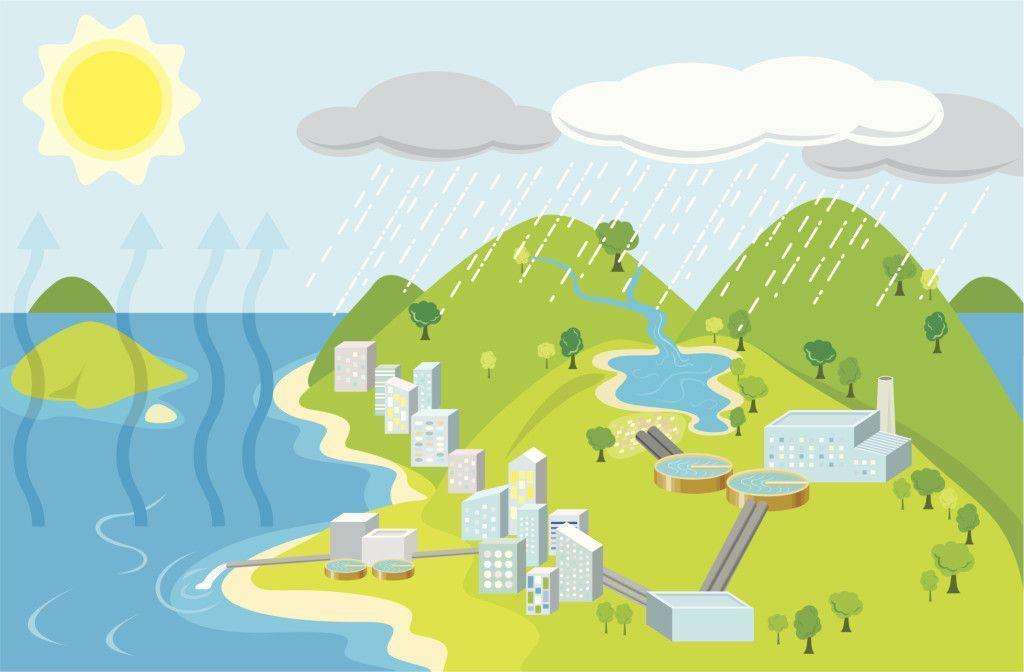 Water cycle jigsaw puzzle online