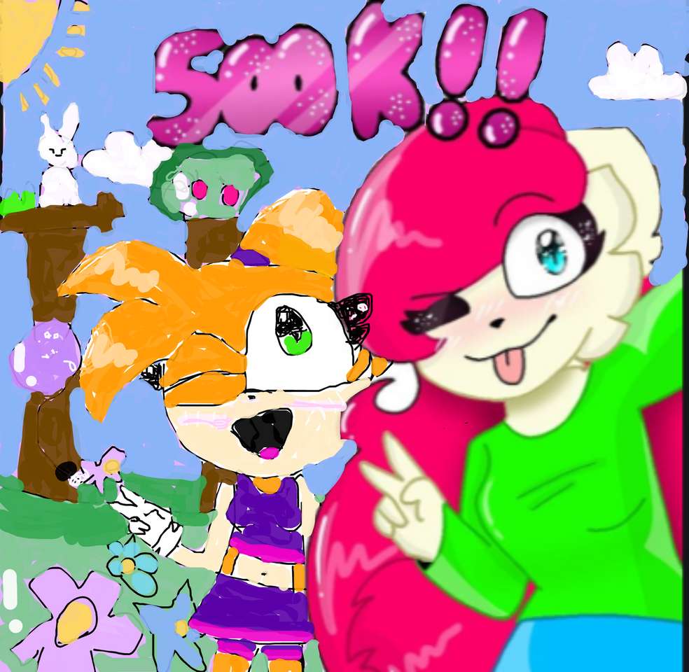 kitty channel afnan e il mio sonic oc rose puzzle online