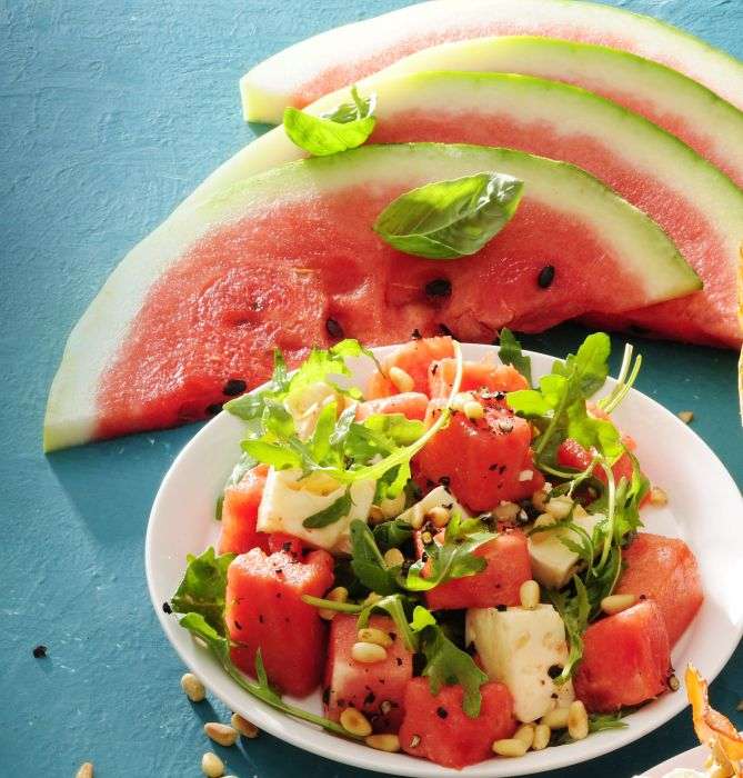 melounový salát skládačky online