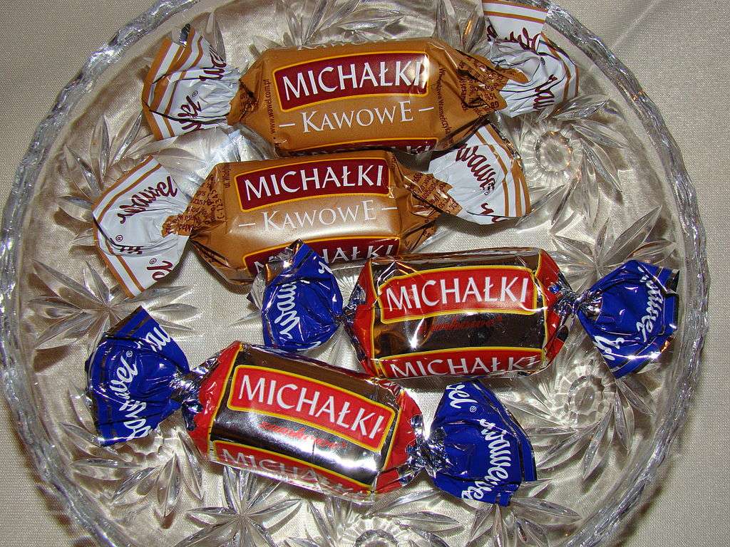 Michałki (caramelos) rompecabezas en línea