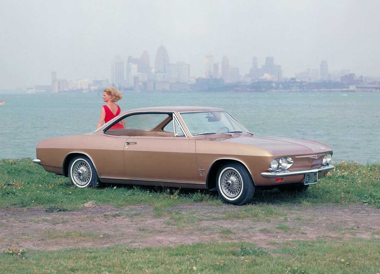 Chevrolet Corvair Corsa Sport Coupe uit 1965 legpuzzel online