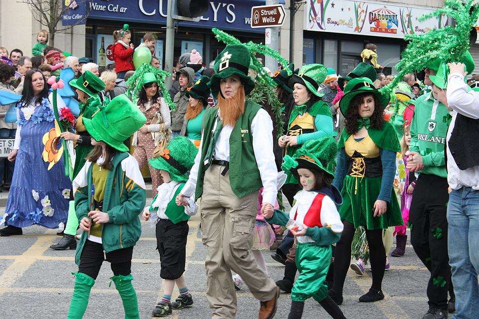 St. Patrick's Day in Irland - 17.03 Puzzlespiel online