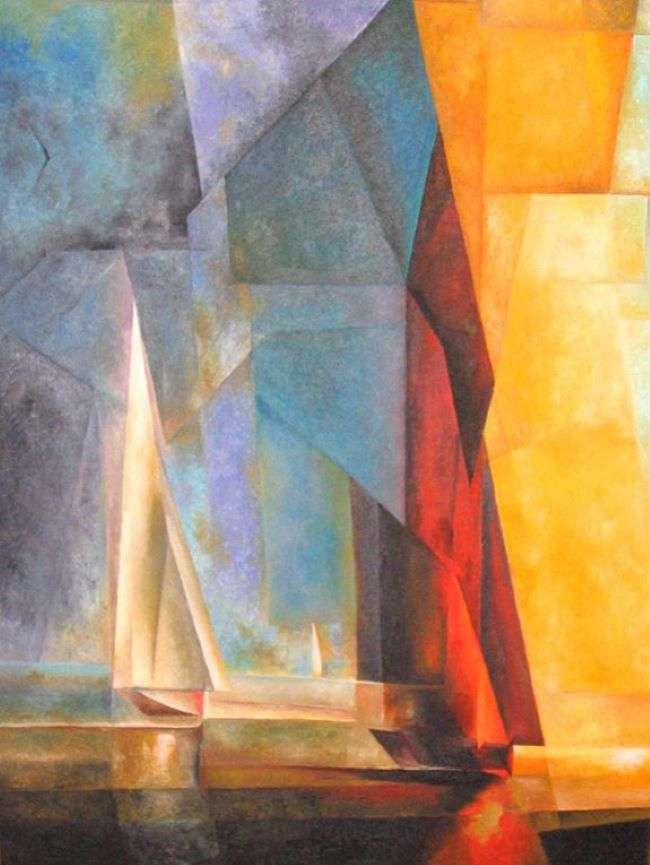 Målning av Lyonel Feininger pussel på nätet