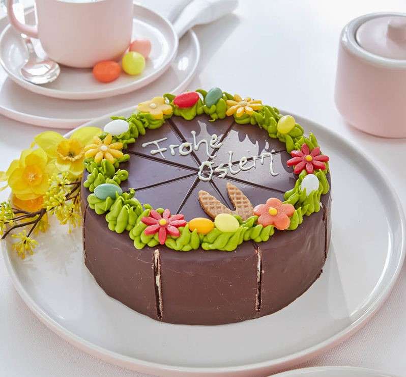 Πάσχα Πάσχα τούρτα Καλό Πάσχα παζλ online