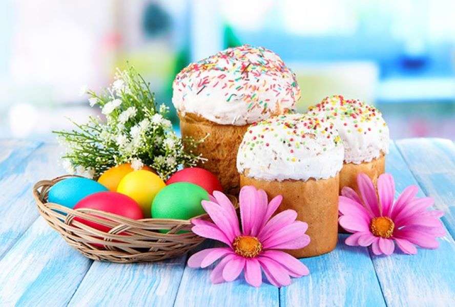 Pascua Pequeños pasteles de Pascua rompecabezas en línea