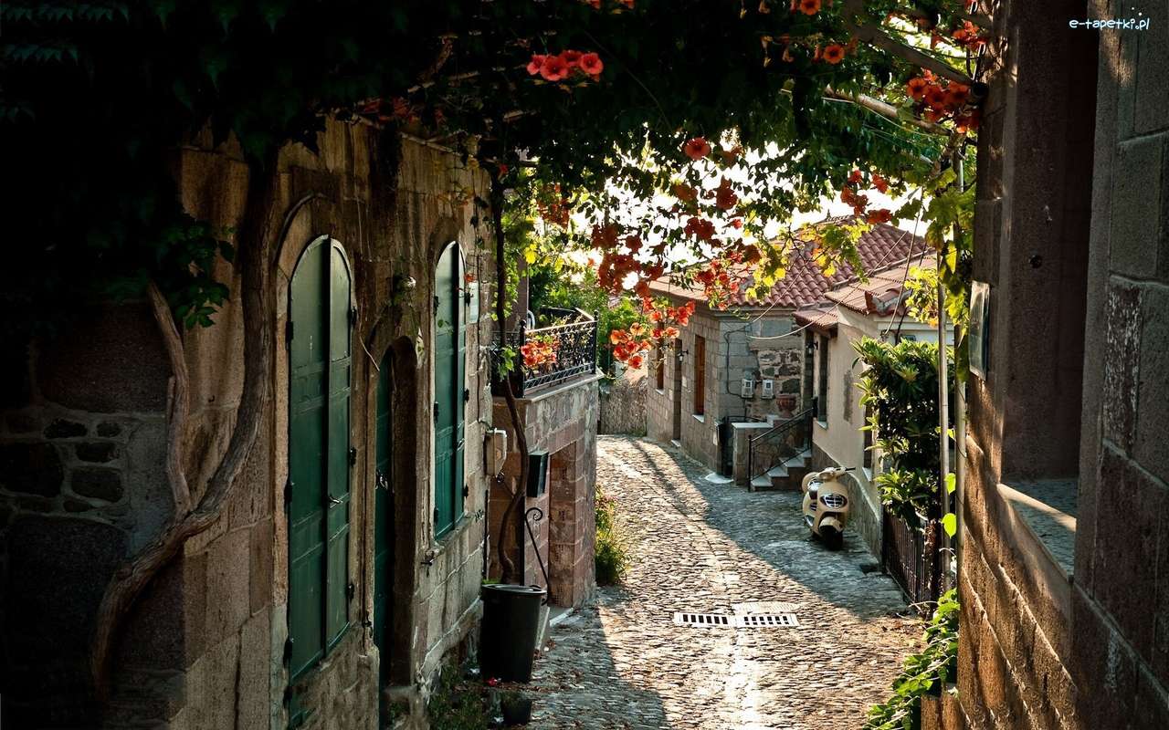 Uma rua italiana puzzle online