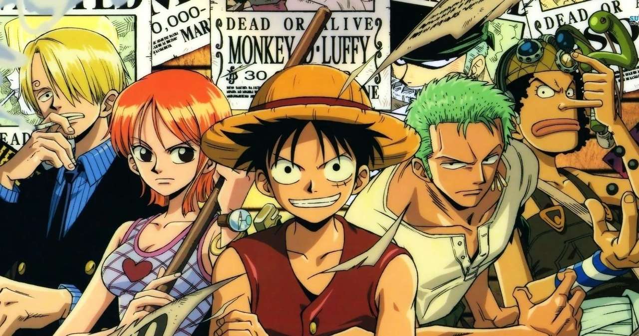 Tripulação do Chapéu de Palha One Piece puzzle online