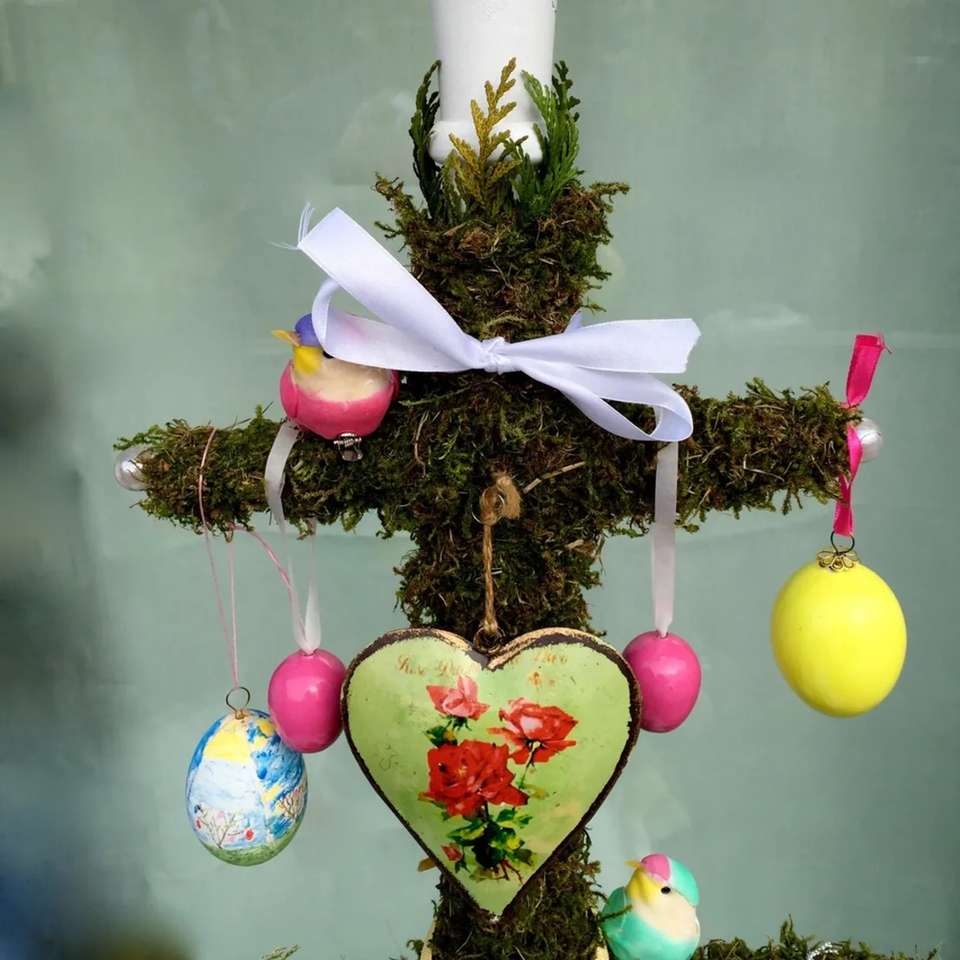 Húsvéti húsvéti kereszt kirakós online