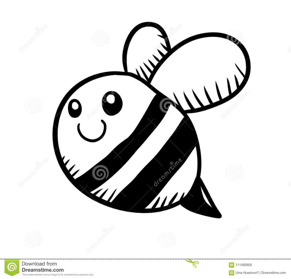 одолженная пчела онлайн-пазл