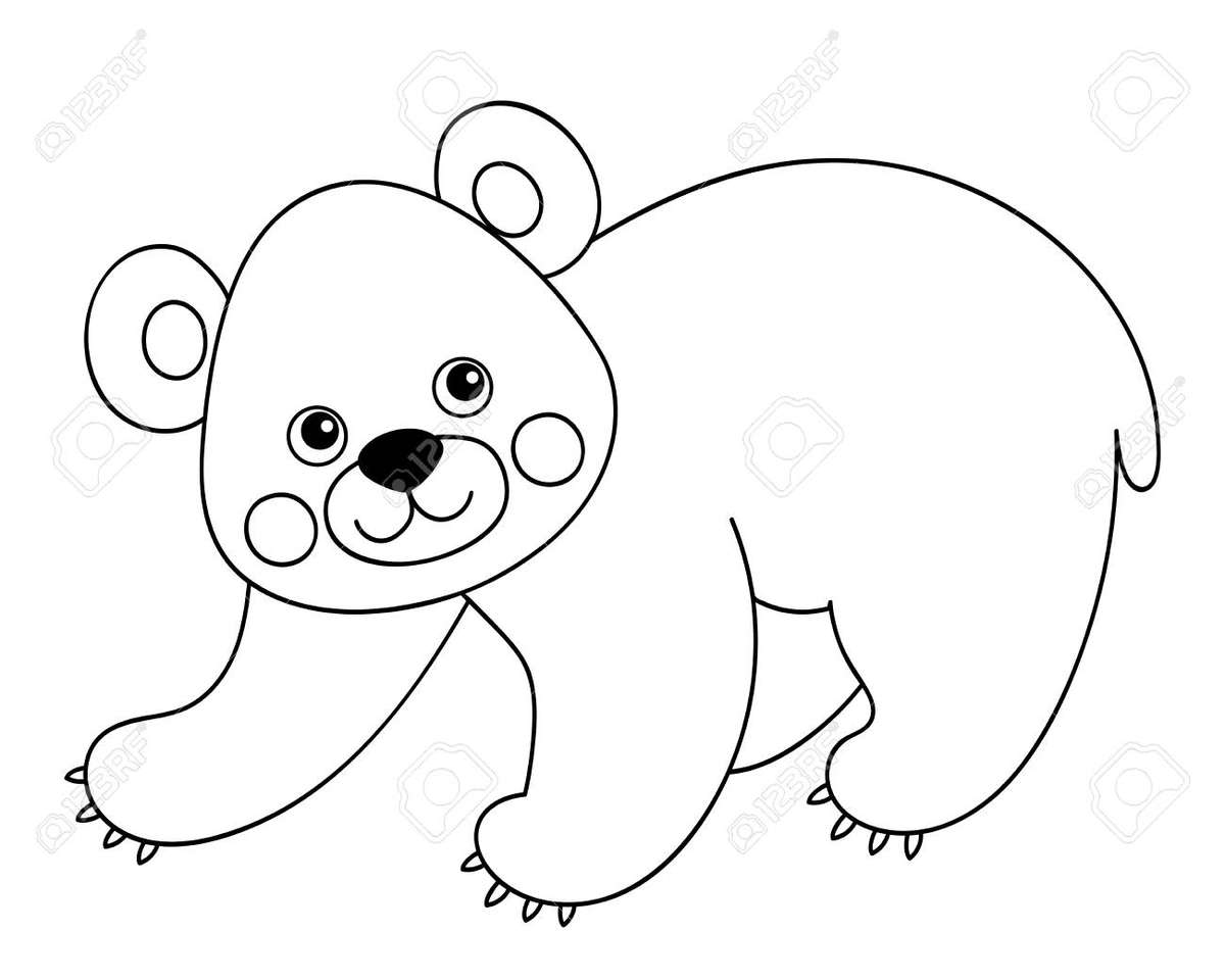 l'orso ha prestato la catechesi puzzle online