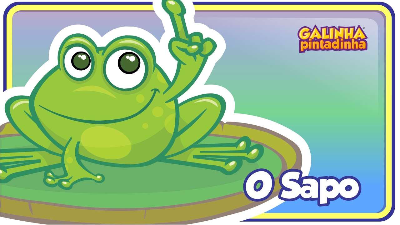 Пъзел с жаби онлайн пъзел