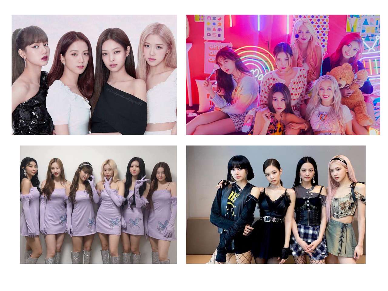 blackpink and momoland online puzzle