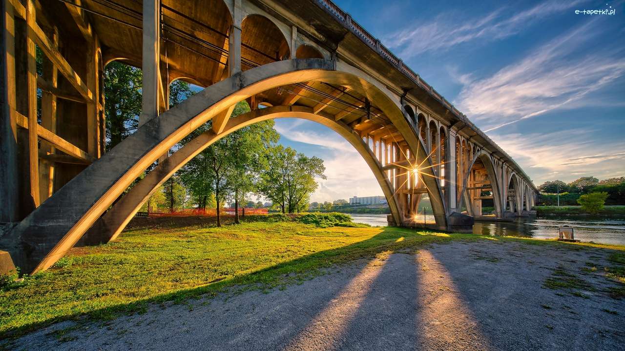 Coos River Memorial Bridge, Alabama legpuzzel online