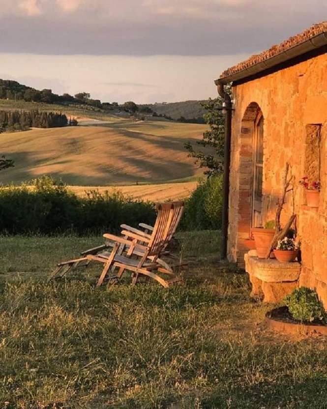 Toscana. pussel på nätet