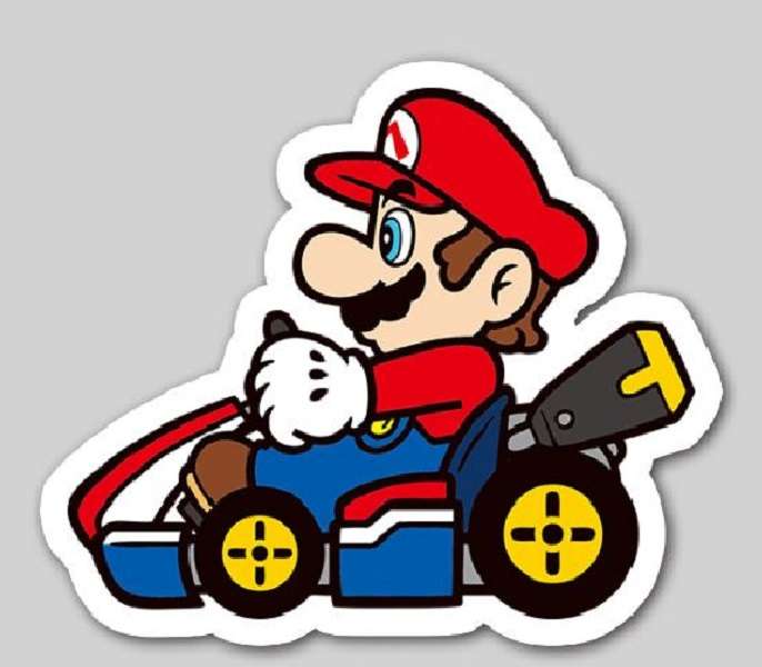 головоломка Mario Kart пазл онлайн