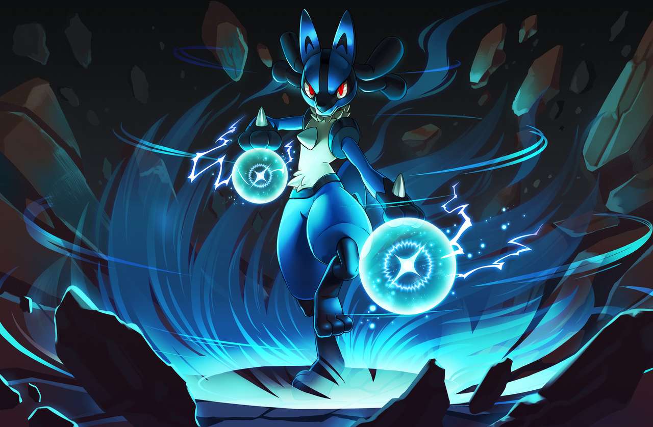 Power Lucario. jigsaw puzzle online