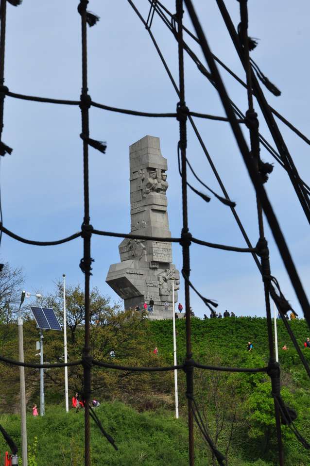 Westerplatte verdedigers monument legpuzzel online