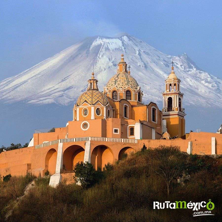 Kostel Remedios (Cholula Puebla) skládačky online