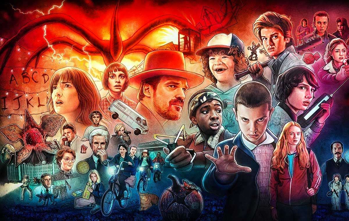 Stranger Things. puzzle online