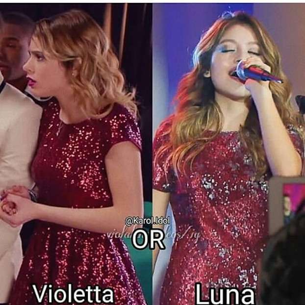 Luna Valente och Violetta Castillo Pussel online