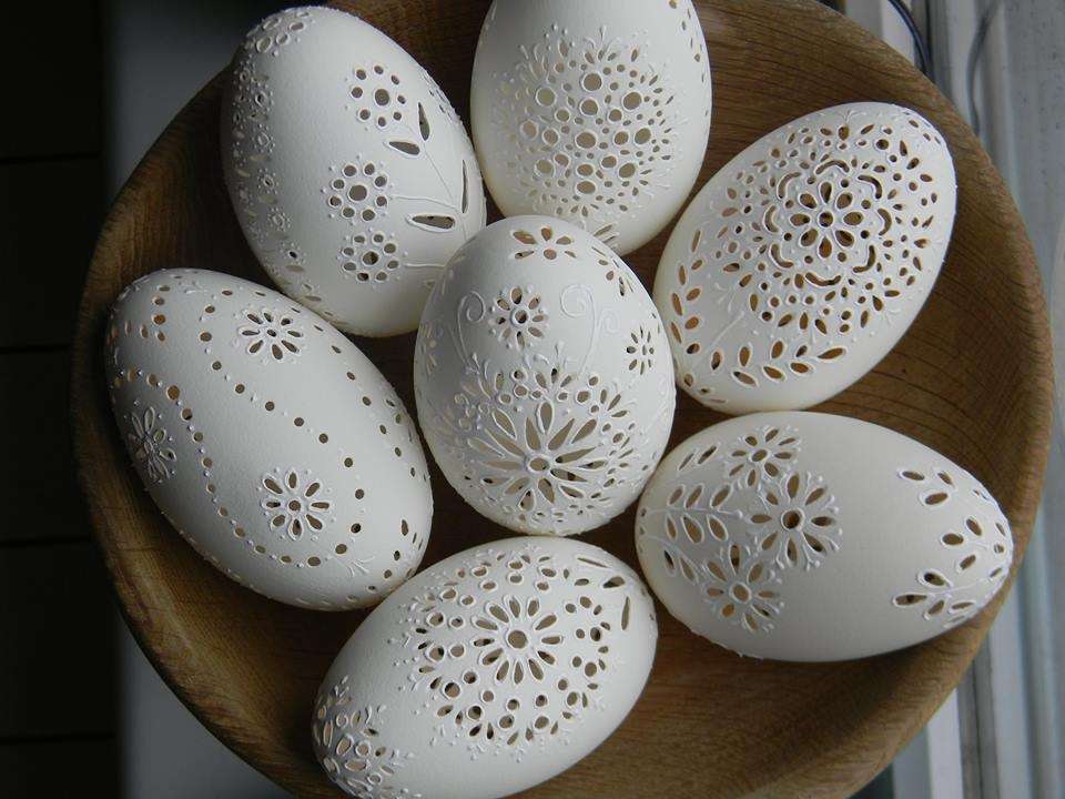 Ръчно изработени открития Великденски яйца онлайн пъзел