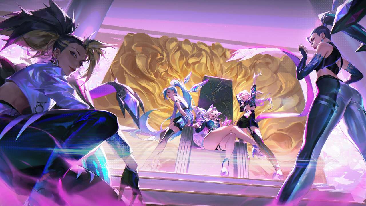 KDA totul out puzzle online