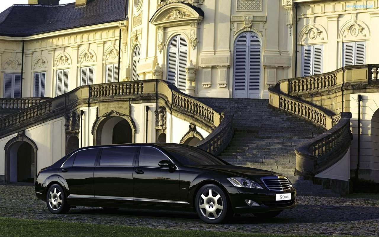 svart limousine Pussel online