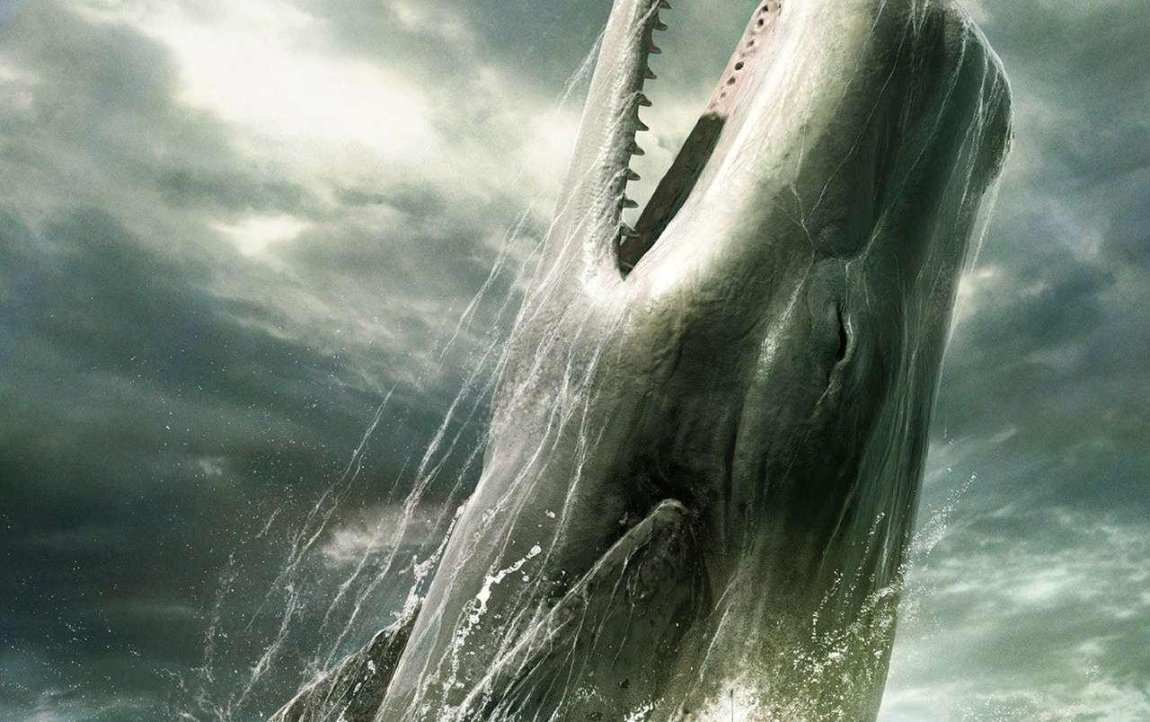 水の世界：クジラ ジグソーパズルオンライン