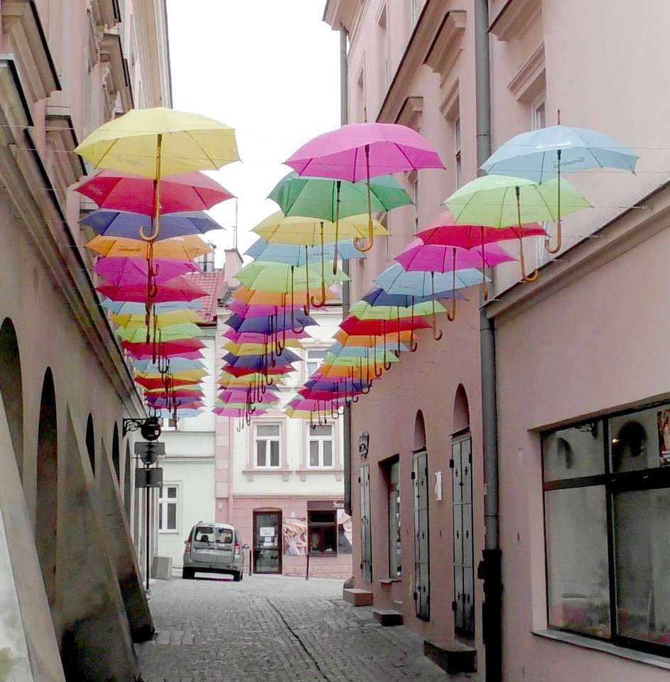 Straat in Tarnów legpuzzel online