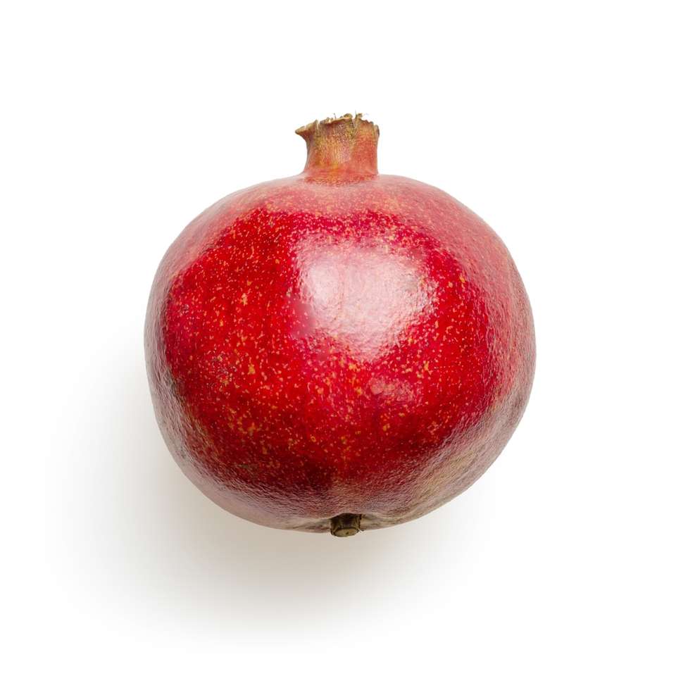 白い表面に赤いリンゴ オンラインパズル