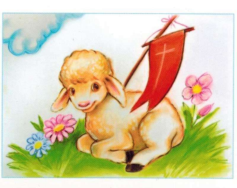 A húsvét bárány kirakós online
