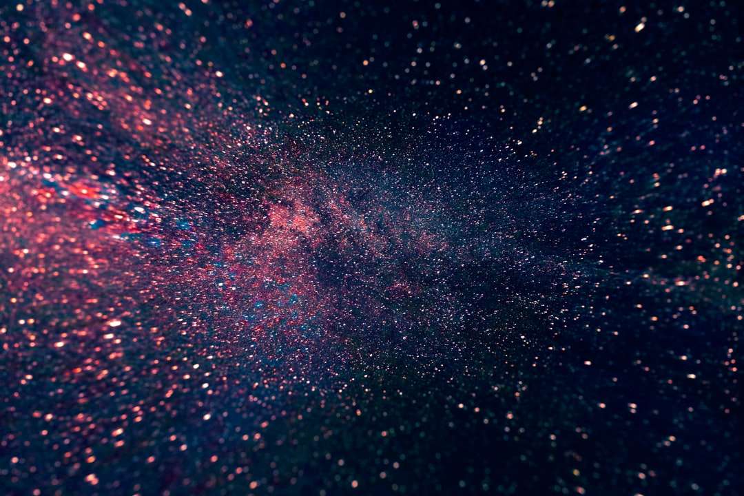 Blaue Himmel gefüllt von Sternen Online-Puzzle