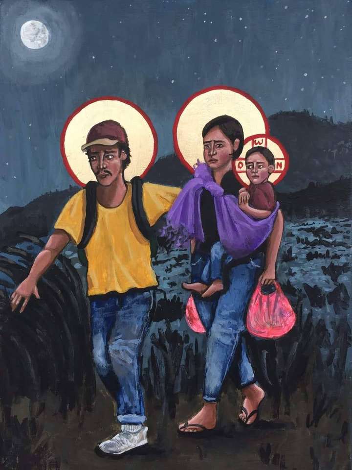 Migrante di San José. puzzle online