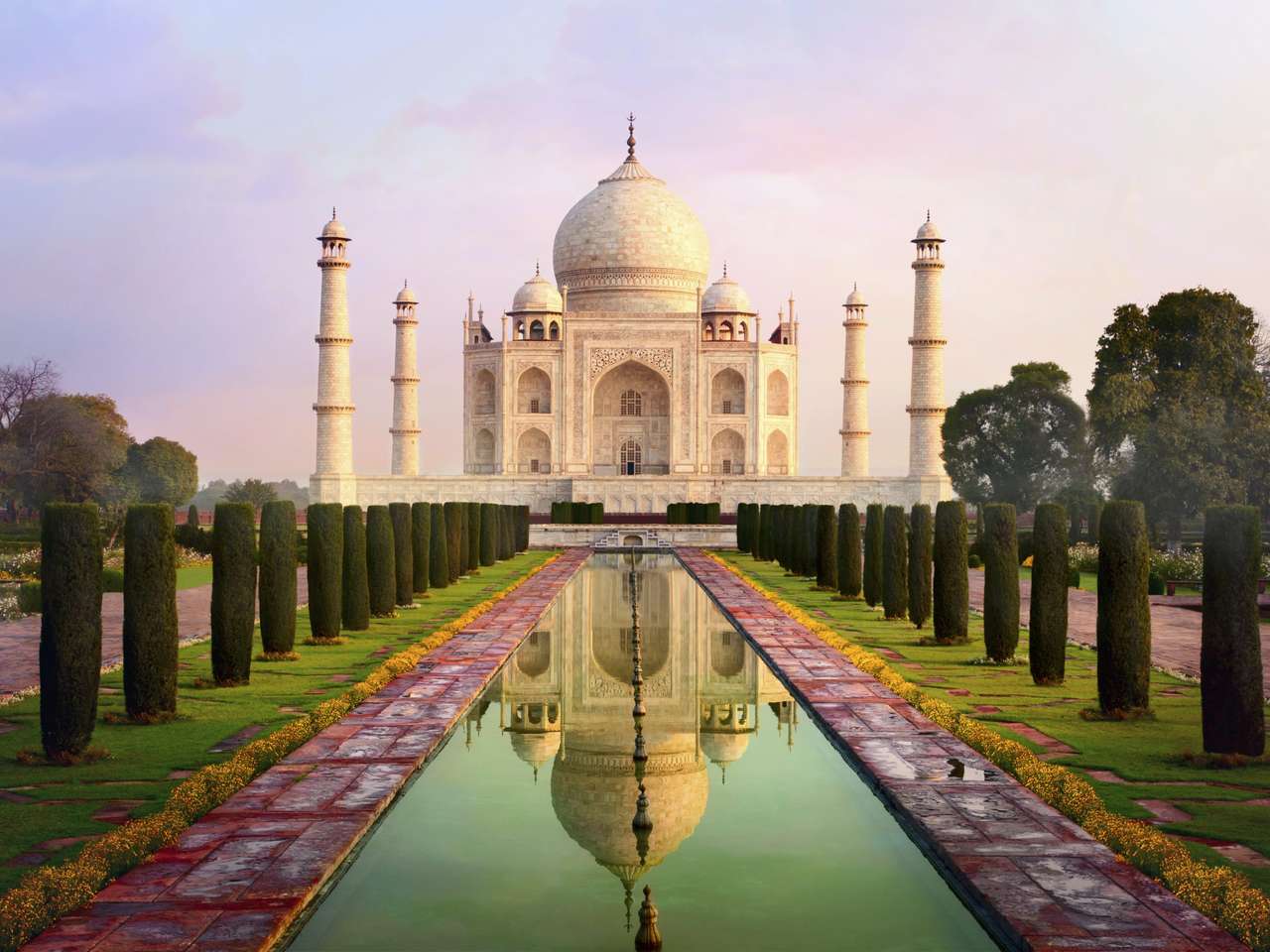 A hírhedt Taj Mahal kirakós online