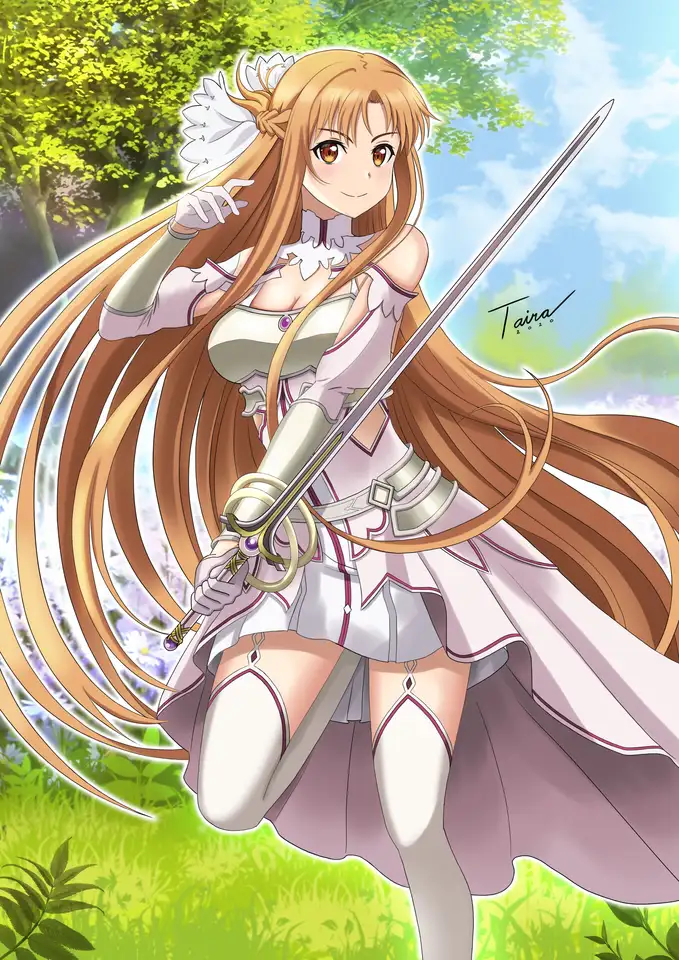 Asuna Yuuki - online puzzle