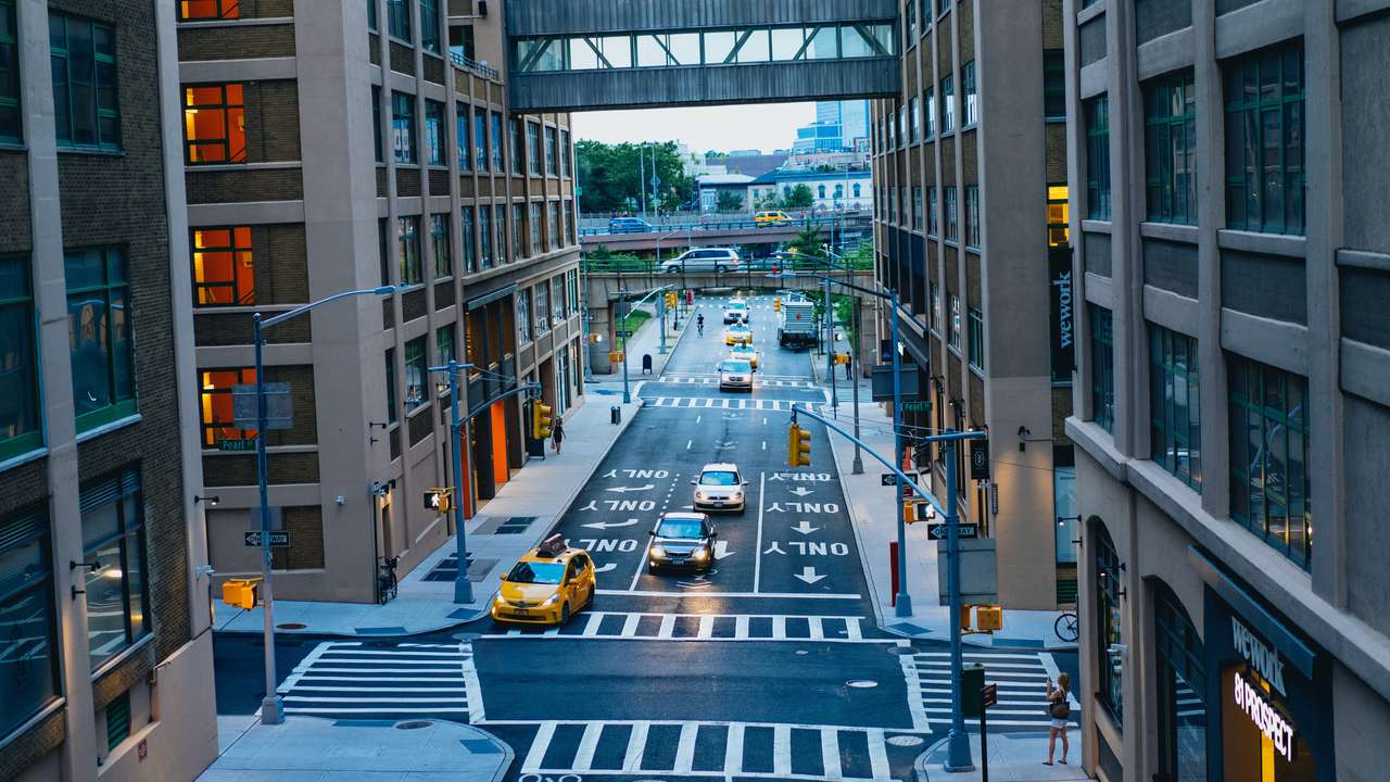 Улица на Ню Йорк онлайн пъзел