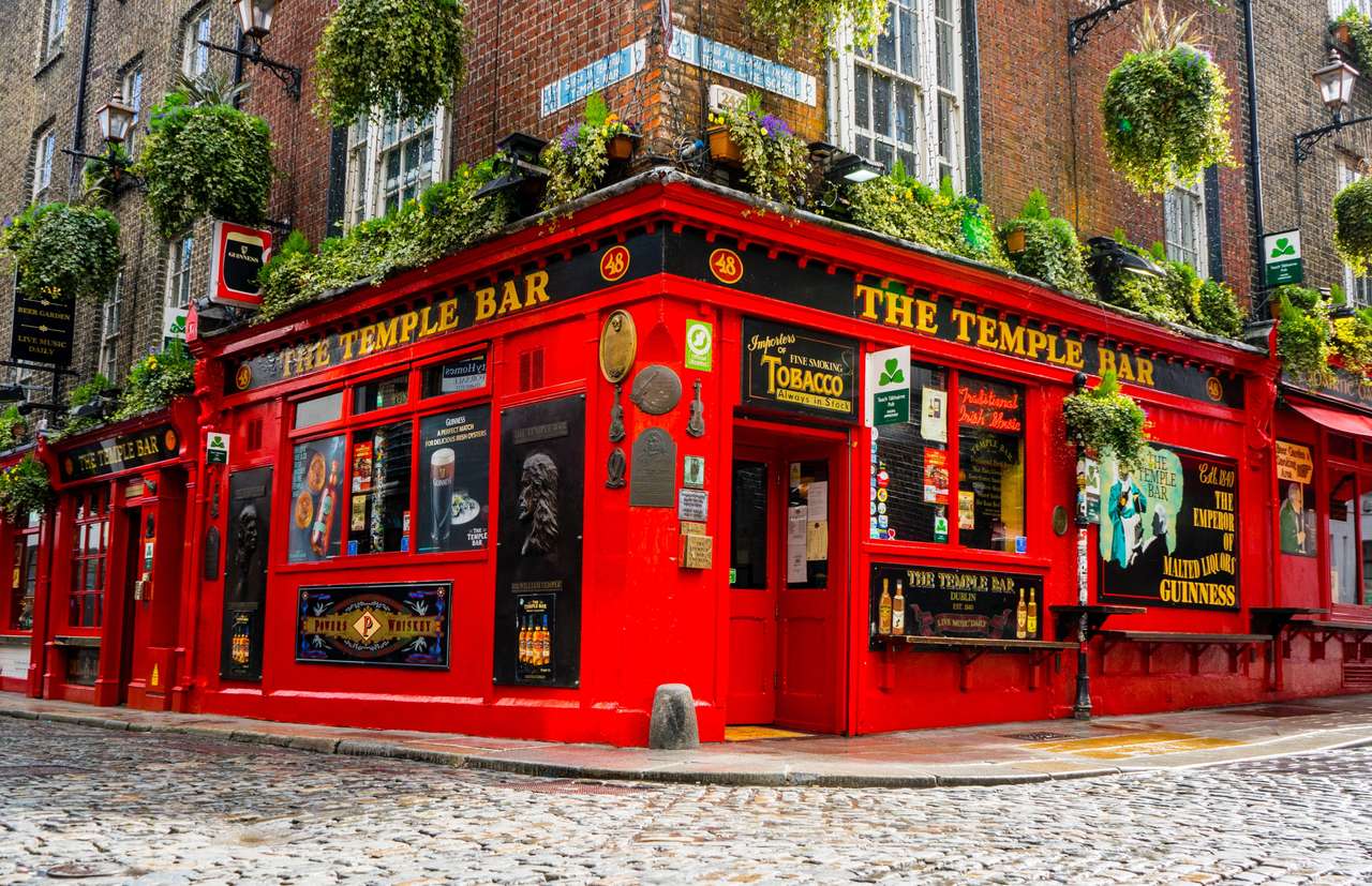 The Temple Bar - Дублин - Ирландия онлайн-пазл