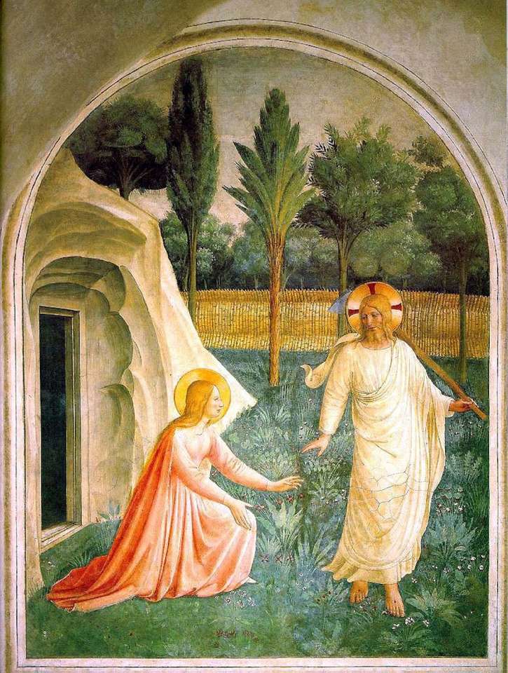 Magdalena möter den stigna Jesus pussel på nätet