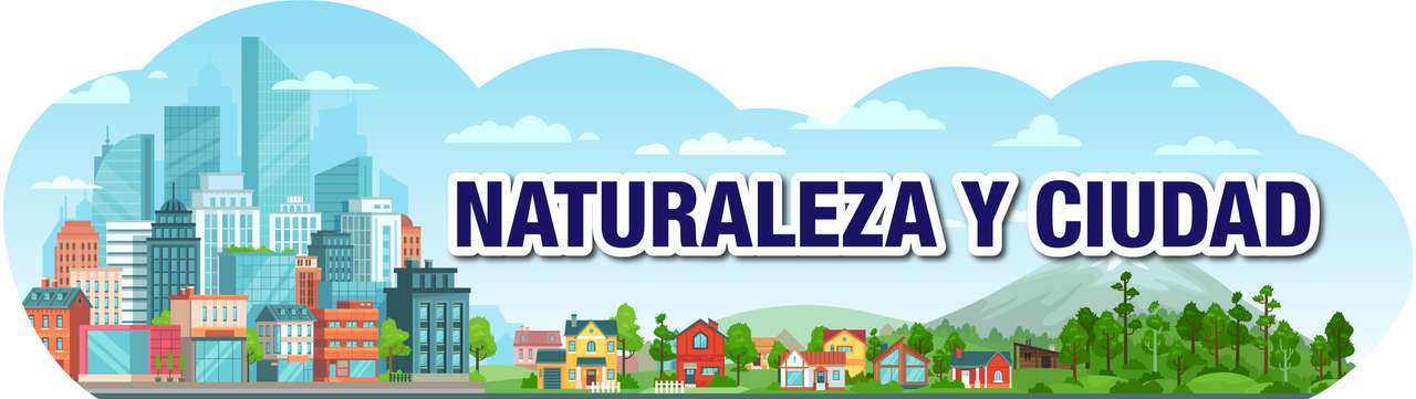 Natuur en stad legpuzzel online